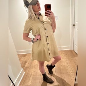 Button Up Shirt Dress